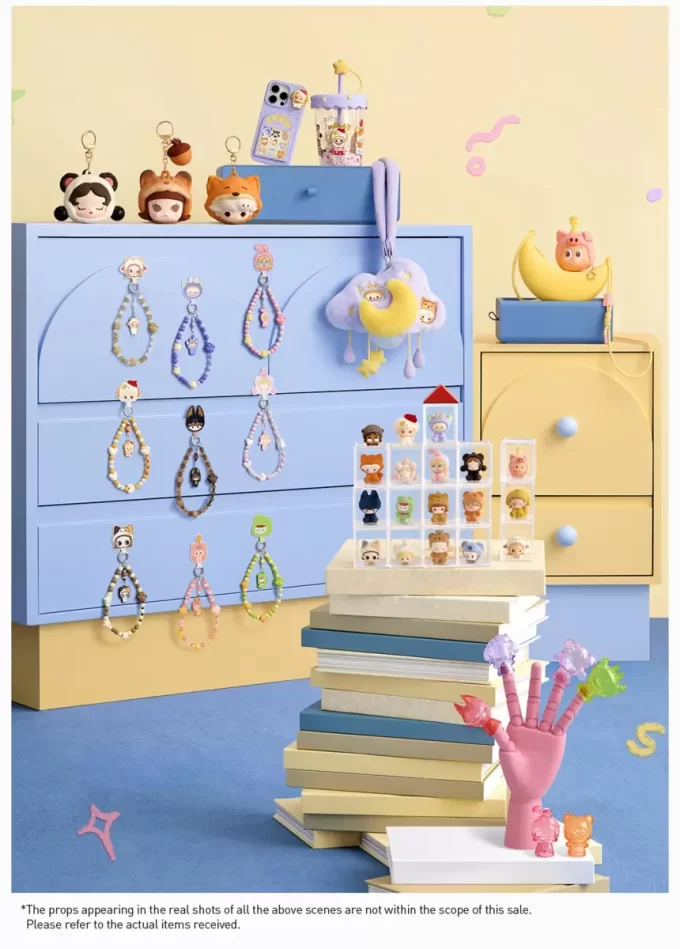 Sada loutkových figurek POP BEAN s motivem pyžama