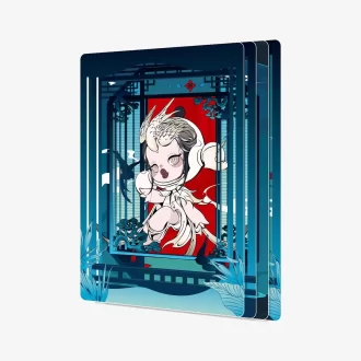 SKULLPANDA Figurky ze série Mirage, umělecké sbírky karet