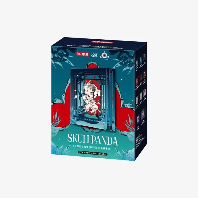 SKULLPANDA Figurky ze série Mirage, umělecké sbírky karet