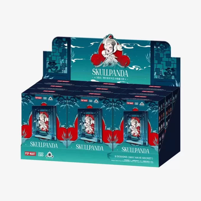 SKULLPANDA Figurky ze série Mirage, umělecké sbírky karet