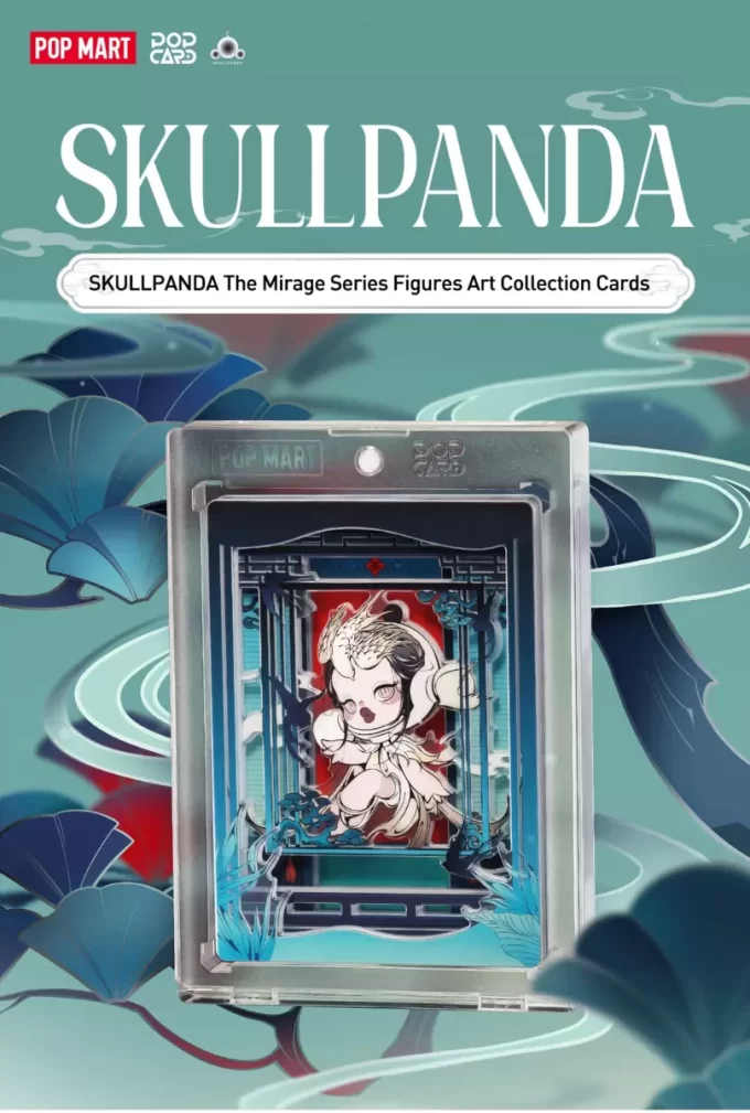 SKULLPANDA Figurky ze série Mirage, umělecké sbírky karet