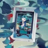 SKULLPANDA Figurky ze série Mirage, umělecké sbírky karet