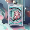 SKULLPANDA Figurky ze série Mirage, umělecké sbírky karet