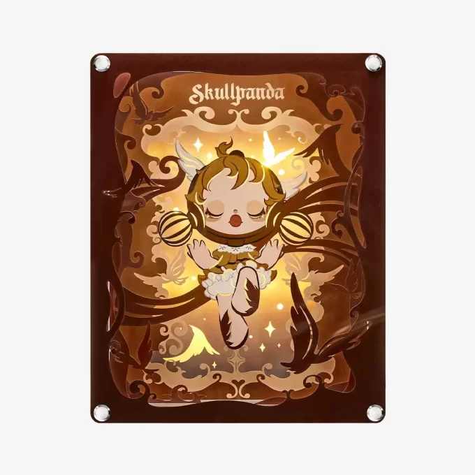 SKULLPANDA Image Of Reality Series – Papírová lampa (barevná verze)