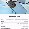 SKULLPANDA Image Of Reality Series – Ruční zrcátko