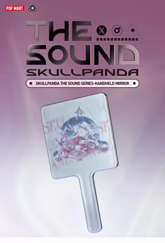 SKULLPANDA The Sound Series – ruční zrcátko