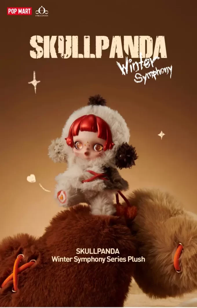 SKULLPANDA Zimní symfonická série Plyšová