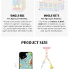 Série Hand In Hand – Krabička na přívěsky na telefon Série Hand In Hand – Krabička na přívěsky na telefon