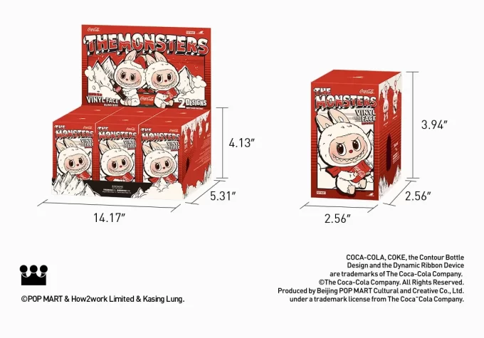 SÉRIE THE MONSTERS COCA-COLA – Vinylová krabička na obličej SÉRIE THE MONSTERS COCA-COLA – Vinylová krabička na obličej