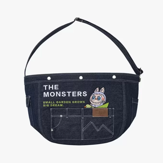 SÉRIE THE MONSTERS FALL IN WILD – Džínová taška přes rameno