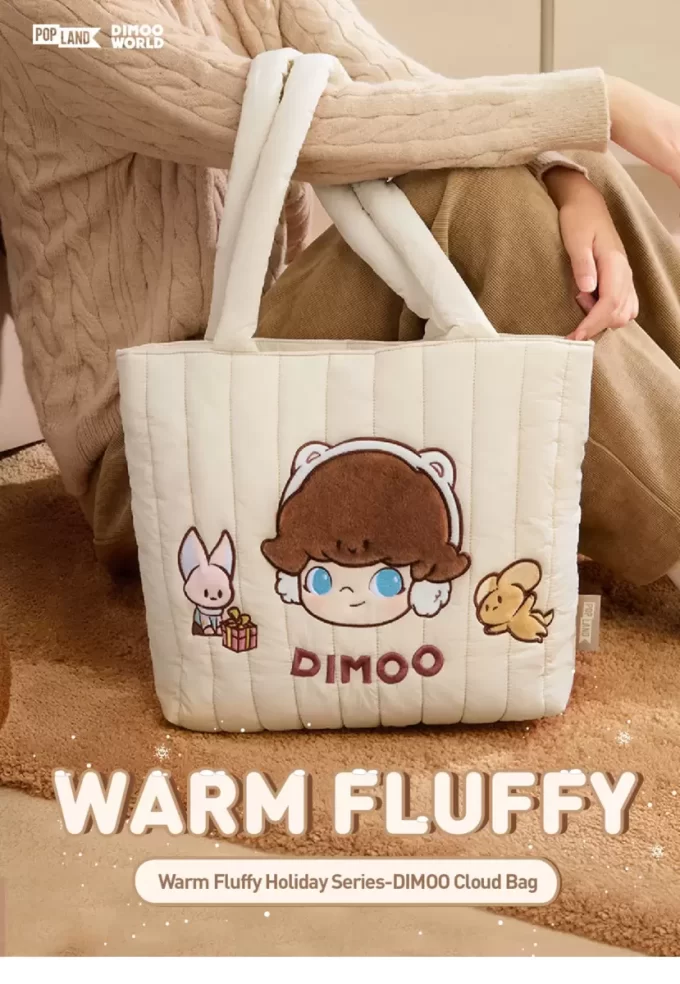 Teplá nadýchaná sváteční taška DIMOO Cloud Bag