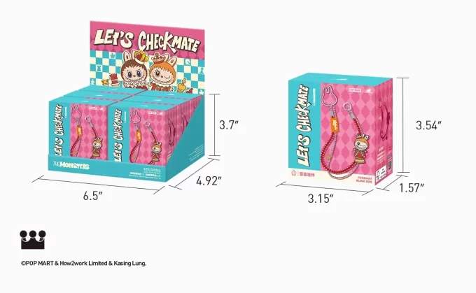 THE MONSTERS Let’s Checkmate Series – Závěsná roletová krabička
