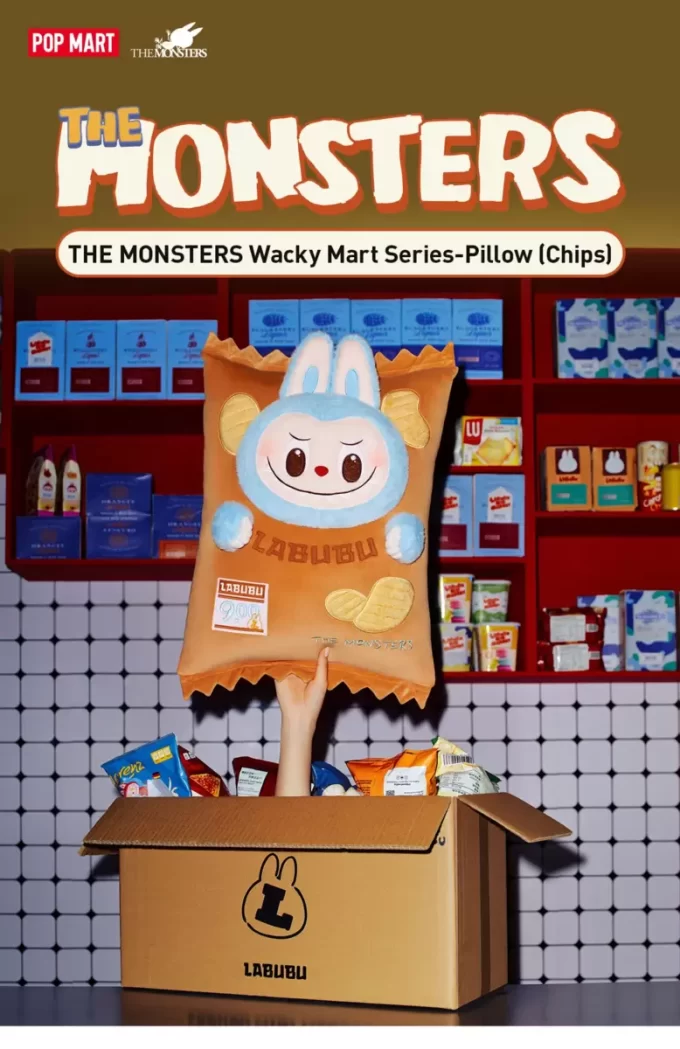THE MONSTERS Wacky Mart Series – Polštář (Chips)