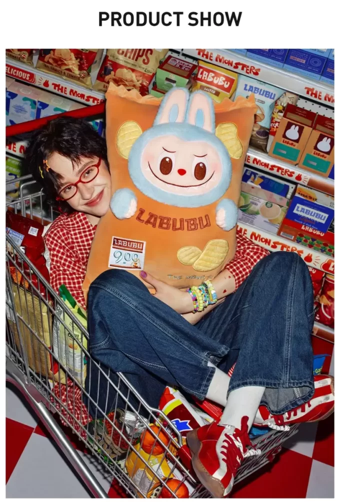 THE MONSTERS Wacky Mart Series – Polštář (Chips)