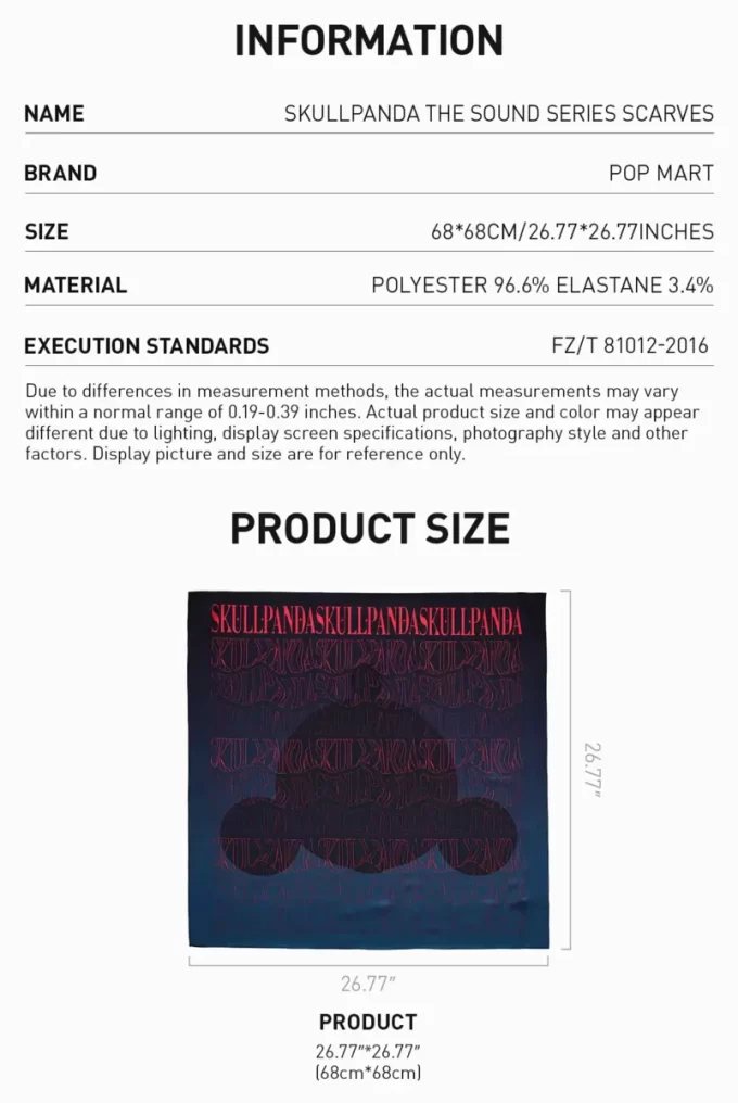 Šátky SKULLPANDA The Sound Series (The Equilibrium) (The Admiration) Šátky SKULLPANDA The Sound Series (The Equilibrium) (The Admiration)