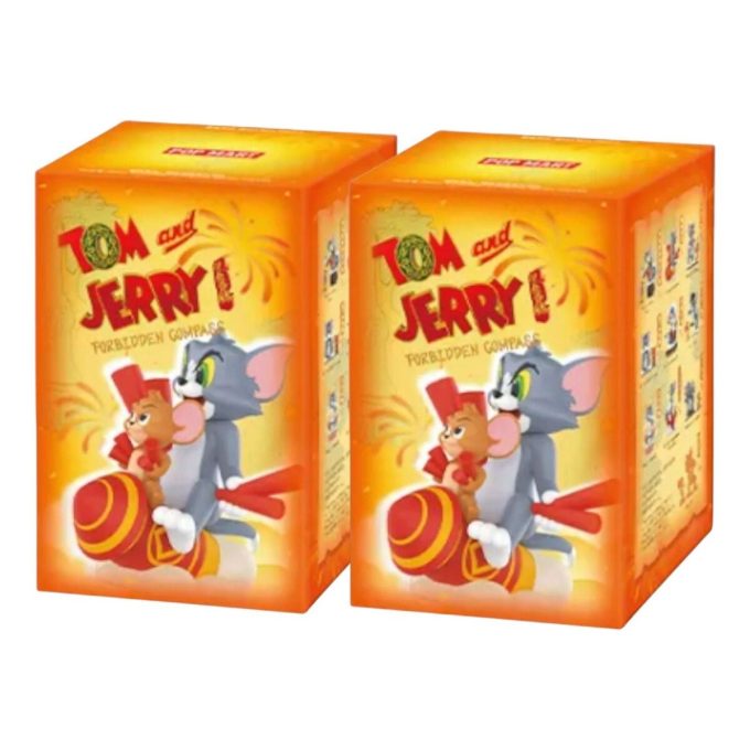 Tom a Jerry – Zakázaný kompas – Figurky v zapečetěném pouzdře (2 zaslepené krabičky)