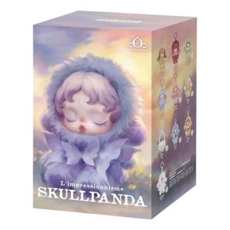 Uzavřené pouzdro na plyšovou panenku Skullpanda L“ impressionnisme (1 slepá krabička)