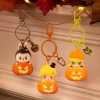 Veselá Halloweenská párty série – svítící dýňový přívěsek