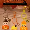 Veselá Halloweenská párty série – svítící dýňový přívěsek