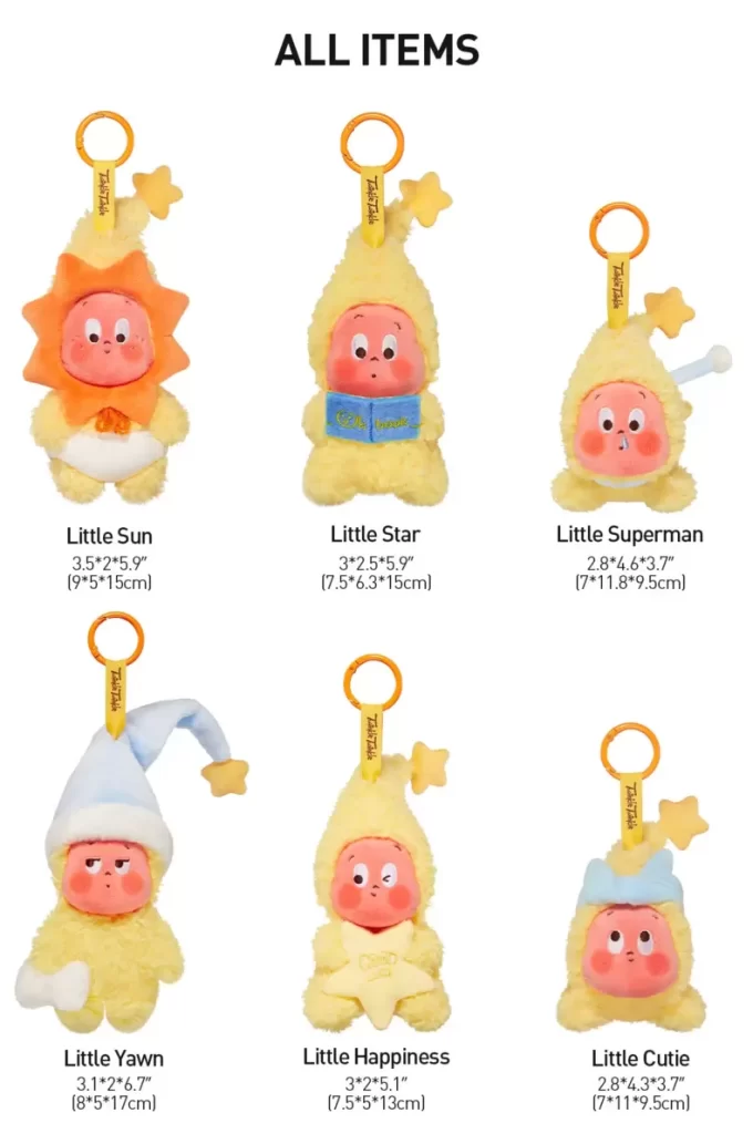We Are Twinkle Twinkle Series – Plyšová krabička na přívěsek s roletou