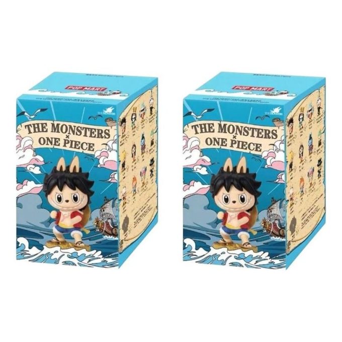 Zapečetěný kufřík One Piece: Monstra Labubu (2 zaslepené krabičky)