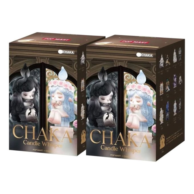Zapečetěné pouzdro na svíčku Chaka Candle Whisper Figures (2 zaslepené krabičky)