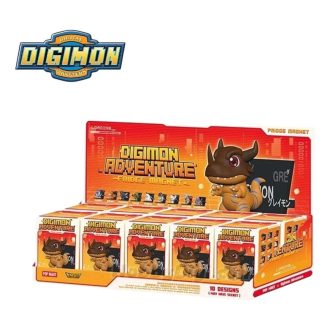 Zapečetěné pouzdro s magnetem na ledničku Digimon (10 zaslepených krabiček)