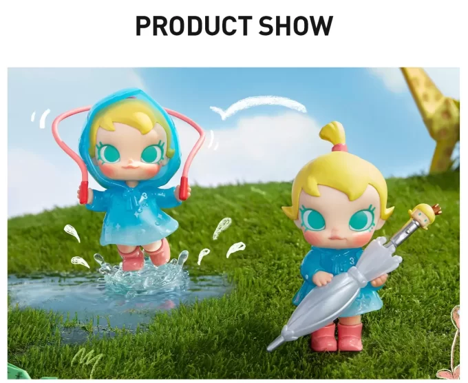 Zábavná figurka Baby Molly z deštivého dne